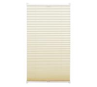 GARDINIA Store Plissé Thermique à Clipser, Grande Réflexion de la Lumière, Économie d'Énergie, Kit de Montage Inclus, Store Plissé Thermique à 2 Rails EASYFIX, Ivoire, 60 x 130 cm (LxH)