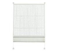 GARDINIA Store Romain à Clipser, Transparent, Kit de Montage Inclus, Store Romain à 2 Rails EASYFIX, Blanc, 90 x 140 cm (LxH)