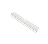 GARDINIA Support de Lamelles, Pour store à lamelles Leander, 10 pièces, 12,7 cm, Crochets Slope inclus, plastique, blanc