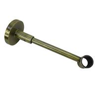 Gardinia Support fermé Ø 16 mm cuivre 13,5 cm, Steel, doré Antique