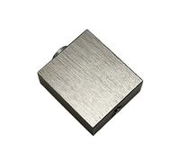 Gardinia Support Plafond pour Luxor rectangulaire Acier brossé 3,5 cm