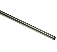 Gardinia Tringle à Rideau Ø 12 mm en Acier Inoxydable 160 cm
