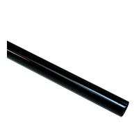 Gardinia Tringle à rideau, Barre métalique, Série Chicago, Diamètre: 20 mm, Longueur: 160 cm, Noir
