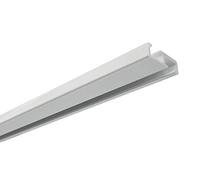 Gardinia Tringle à rideau en aluminium 1 rail Blanc 150 cm
