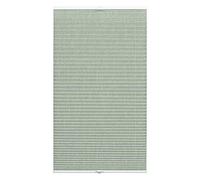 GARDINIA Wohnidee Store Plissé pour Montage sur Cadre de Fenêtre, Store Enrouleur Opaque, 4 Supports de Montage et 2 Poignées Inclus, Vert, 70 x 130 cm (lxH)