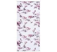 GARDINIA Wohnidee Store Plissé Rose pour Montage sur Cadre de Fenêtre, Store Enrouleur Opaque, 4 Supports de Montage et 2 Poignées Inclus, Blanc/Rose, 60 x 130 cm (lxH)