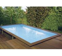 Gardipool Piscine Bois Hors-Sol Rectangulaire - Quartoo (Pls dimensions) - QUARTOO