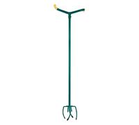 GARDIREX - Griffe de Jardinage à Rotation en Acier - Outil de Jardin Utilisation Debout pour bêcher et désherber - Gardirex