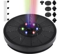Gardlov 23227 Fontaine de jardin solaire LED