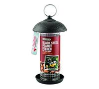 Gardman A01171 Mangeoire à Cacahuète en Acier Noir 10 x 10 x 21 cm