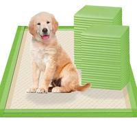 Gardner Pet 50 Pièces Tapis Absorbant pour Chien Écologiques 56x56CM, Alèse Jetable Chien Ultra Absorbant Alaise Anti-Fuite Résistante, Tapis Éducateurs Pipi Propreté pour Chiot, Chiens et Chats