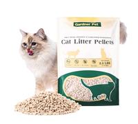 Gardner Pet Granulés de litière pour chat, formule minérale naturelle avec contrôle des odeurs, faible poussière et faible suivi, litière pour chat non agglomérante, légère et sûre (1,6 kg)