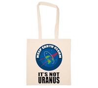 Gardons La Terre Propre Ce N'est Pas Uranus Totebag Beige Sac En Coton Réutilisable Écologique Beige Totebag Eco Friendly Reusable Cotton Bag
