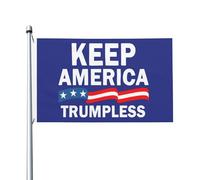 Gardons L'Amérique Sans Trump Bannière 90X150Cm Durable Suspendre Bannières Drapeaux De Maison Pour Chambres Événement Toutes Les Saisons