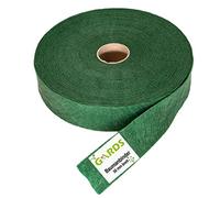 Gards Baumanbinder - Bande de Non-tissé - Ficelle de Jardin, 25 mètres, Respirant, perméable à l'air, résistant aux intempéries, 100% d'Autriche, 50 mm de Large, 200g/m² Vert