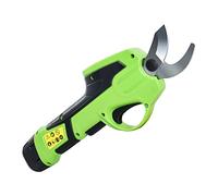 Gardtech sécateur électrique Ciseaux, Ciseaux électriques de Batterie 7.2V, Ciseaux élagage électrique pour Jardin, Branche, Pot, avec 1 Batterie Lithium 2ah (Vert)