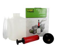 Kit de vidange - Livrée avec une pompe - 2 durites huile et essence, un récipient de récolte d?huile ou essence de 1,4 L - Un raccor