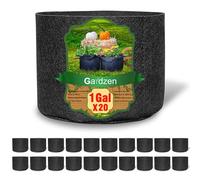 Gardzen Lot de 20 Sacs de Plantation avec poignées - 3,5 à 4,5 l