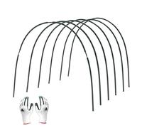 Gardzen Lot de 24 cerceaux de Jardin à Faire soi-même pour Treillis - Mini Serre extérieure - Arceaux de Serre pour Lits surélevés