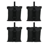 Gardzen Lot de 4 sacs de sable, sacs de sable pour poids, sacs de lestage pour tente pour camping, abri de terrasse, parapluies