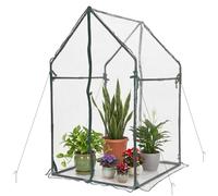 Gardzen Mini Serre Portable Robuste - Tente Transparente pour Plantes d'intérieur et d'extérieur - 91,9 cm (L) x 91,5 cm (l) x 150 cm (H)
