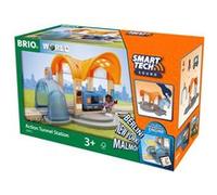 Brio World - 33973 - Gare Smart Tech Sound - Accessoire pour circuit de train en bois - Actions de jeu STEM - Jouet pour garçons et filles à partir de 3 ans