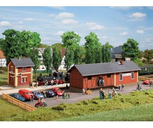 Gare Ferroviaire Steinbach Avec Maison D'Eau HO Échelle Auhagen 11435