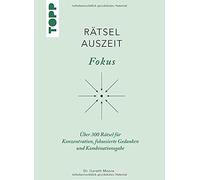 Gareth Moore RätselAuszeit - Fokus: Über 300 Rätsel für Konzentration, f (Poche)