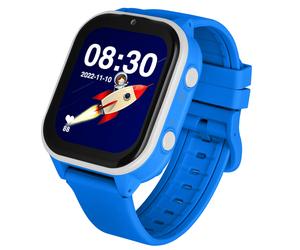 Garett Electronics Kids Sun Ultra 4G - Smartwatch Enfant 1.85" IPS Tactile 240x280, RAM 1Go, 8Go Flash, 4G LTE, GPS, Android 8.1, Batterie 900mAh, Bleu, IP67