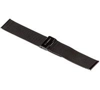 Garett GT18 Montre connectée avec bracelet en acier inoxydable Noir
