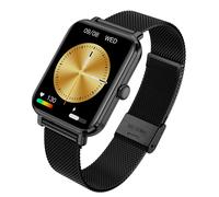 Garett Montre connectée GRC Classic AMOLED HD IP68 10 jours d'autonomie Acier Noir TU