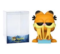 Garfiel d with Lasagna: P o p ! Comics Figurine en vinyle avec 1 protecteur graphique compatible (039-80161 - B)