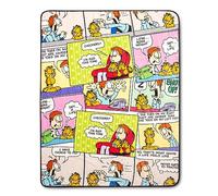 Garfield and Jon Couverture Sherpa Motif bandes dessinées 127 x 152 cm