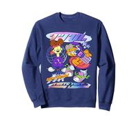 Garfield and Odie TTYL Y2K Pastel Text Vintage Cat Cartoon Sweatshirt