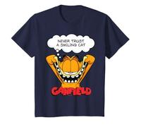 Garfield Chat Sneaky Cheeky Kitty Lol Années 80 90 Dessin animé Classique T-Shirt