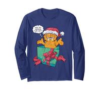 Garfield Christmas Grumpy are We Having Fun Yet Manche Longue
