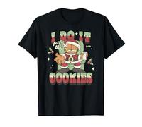 Garfield Christmas I Do It for The Cookies Holidays Portrait T-Shirt