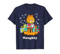 Garfield Christmas Naughty List T-Shirt