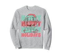 Garfield Christmas Santa's Costume Happy Holidays Pattern Sweatshirt