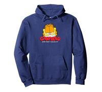 Garfield Dessin d'art rétro Motif Chat Souriant Sweat à Capuche