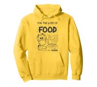 Garfield Food Lover Lasagnes Retro Comic Vibes Style Cadeaux Sweat à Capuche