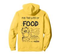Garfield Food Lover Lasagnes Retro Comic Vibes Style Cadeaux Sweat à Capuche