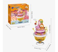 Garfield Foodie Series Pantasy 86806 Garfield Special Drink 15cm - a construire