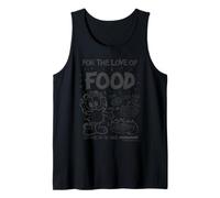 Garfield for The Love of Food Lasagna Pie Retro Vibes Cadeaux Débardeur