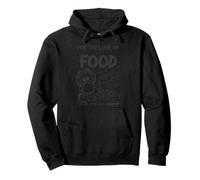 Garfield for The Love of Food Lasagna Pie Retro Vibes Cadeaux Sweat à Capuche