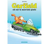 Garfield - Garfield est sur la mauvaise pente - Jim Davis - Dargaud - cartonné - Bande dessinée jeunesse