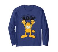 Garfield Halloween Griffes de Chat effrayantes Trick Treat Boo Cartoon Manche Longue