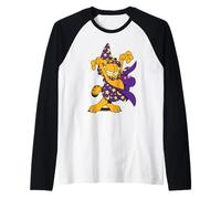 Garfield Halloween Hocus Pocus Trick Treat Wizzard Manche Raglan