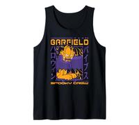 Garfield Halloween Spooky Crew Retro Vampire Garfield Débardeur