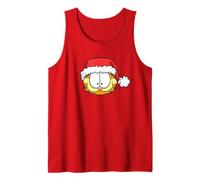 Garfield Happy Merry Christmas Santa Hat Débardeur